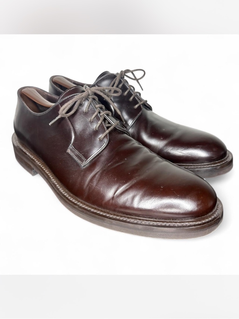 To Boot New York Darvin High Shine Leather Oxford Dress Shoes Italy Mens 10.5